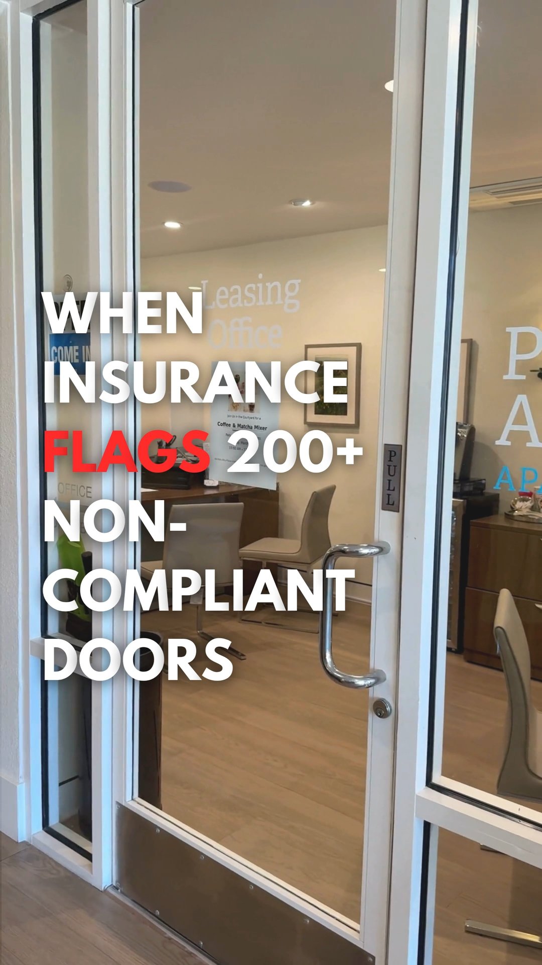 When insurance flags 200+ non-compliant doors, door hardware stops being a small detail. It becomes an urgent property issue. Doors that do