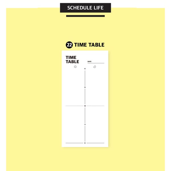 Everyday Plan Memopad