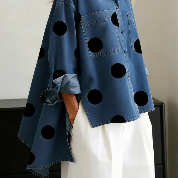 Peggy Polka Dot Overshirt