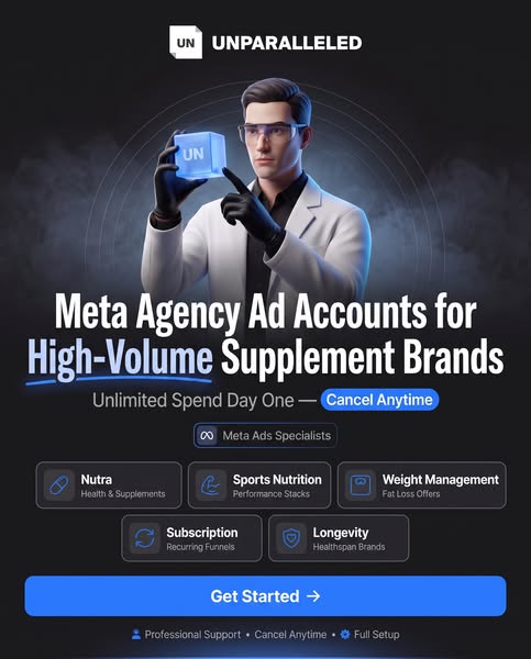 Agency Ad Accounts for High-Volume Supplements