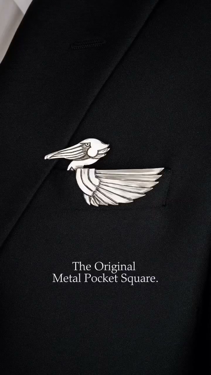 Luxury Sculpted Animal Brooch – Premium Statement Piece for Suits & Blazers