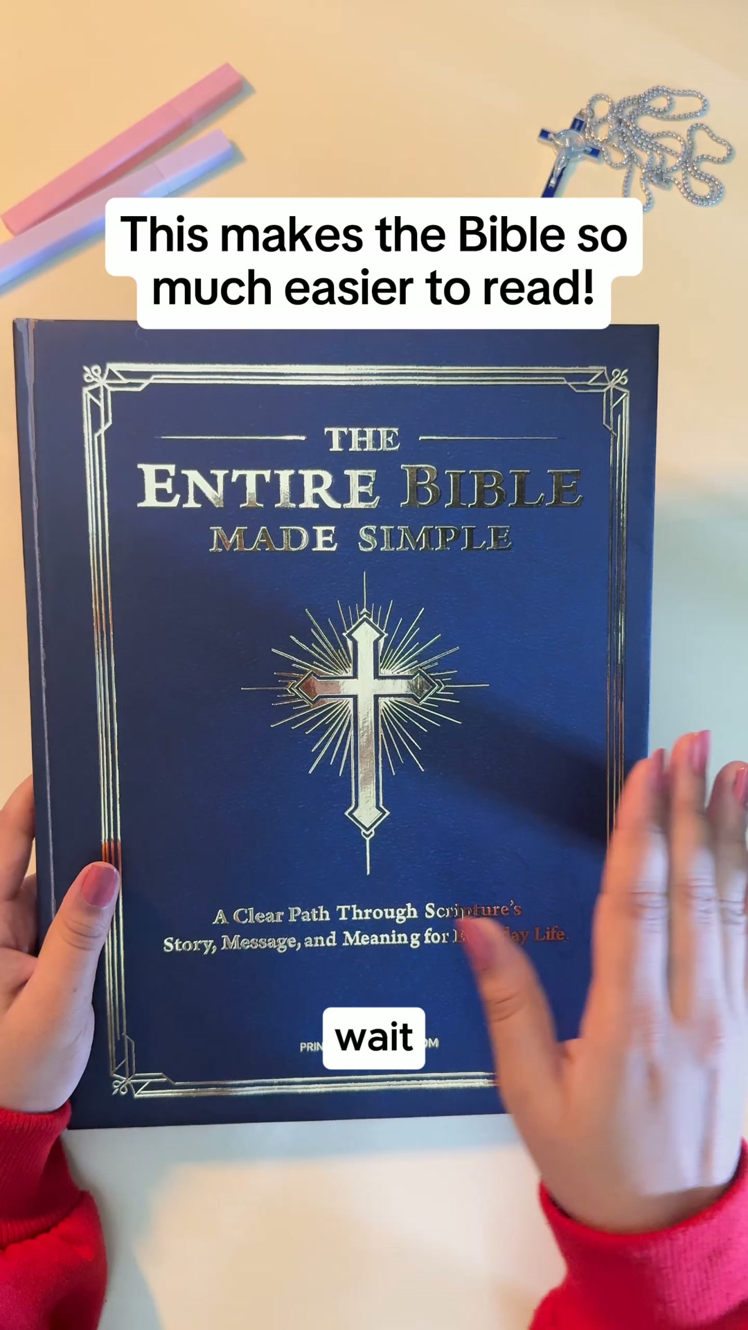 This makes the Bible so much easier to read get it at 90% off today.