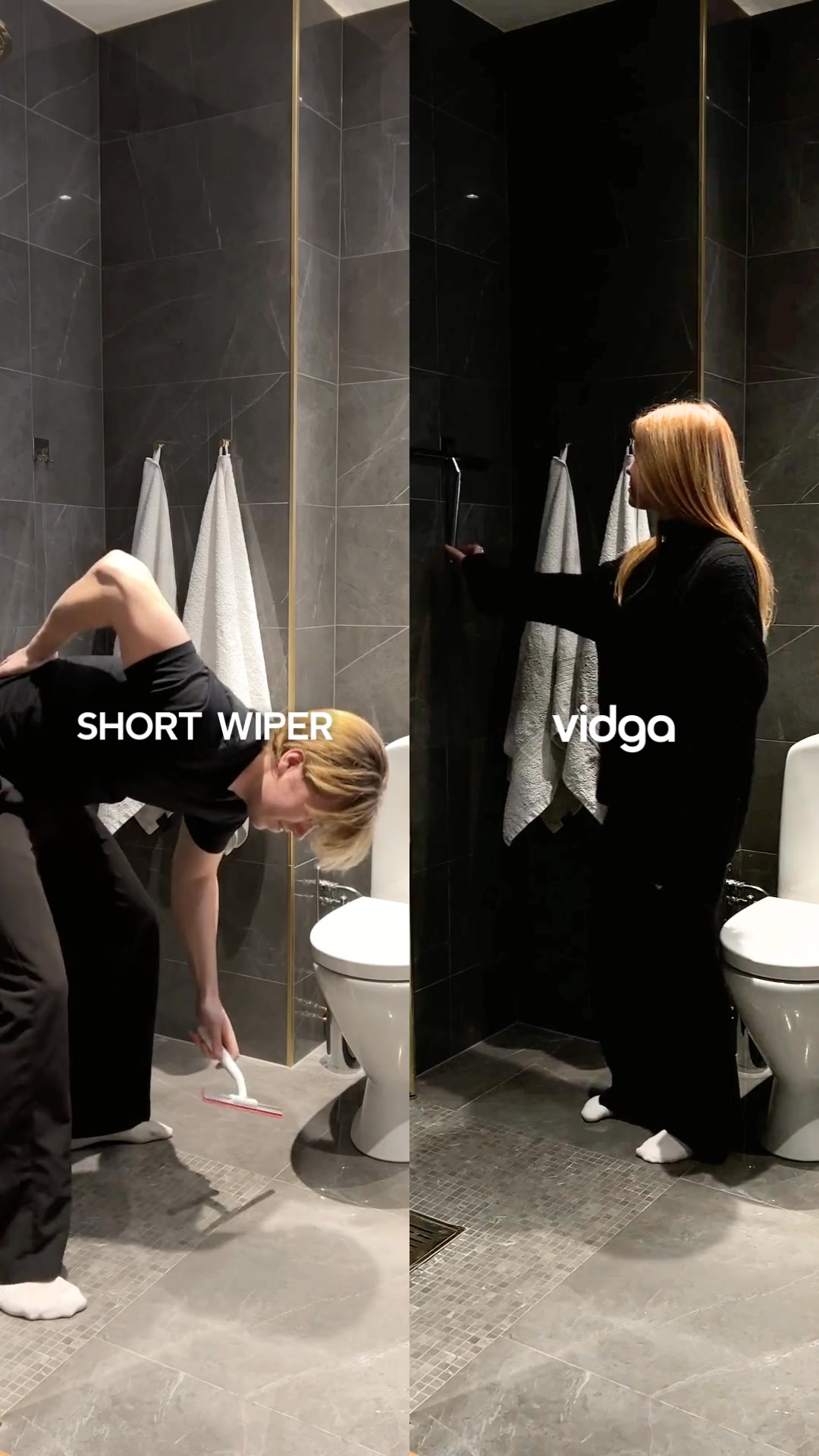 It's so easy to wipe the floors!