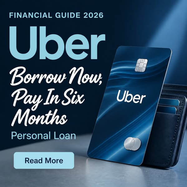 A Guide To Uber: Borrow Now, Pay In Six Months – Personal Loan