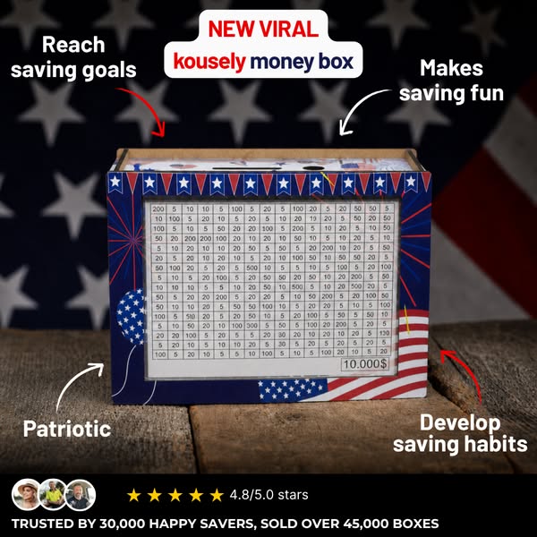 NEW US Colors Money Box