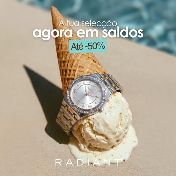 Este é o teu sinal. Estreia o teu relógio este verão com descontos até 50%. Envio e devoluções grátis.