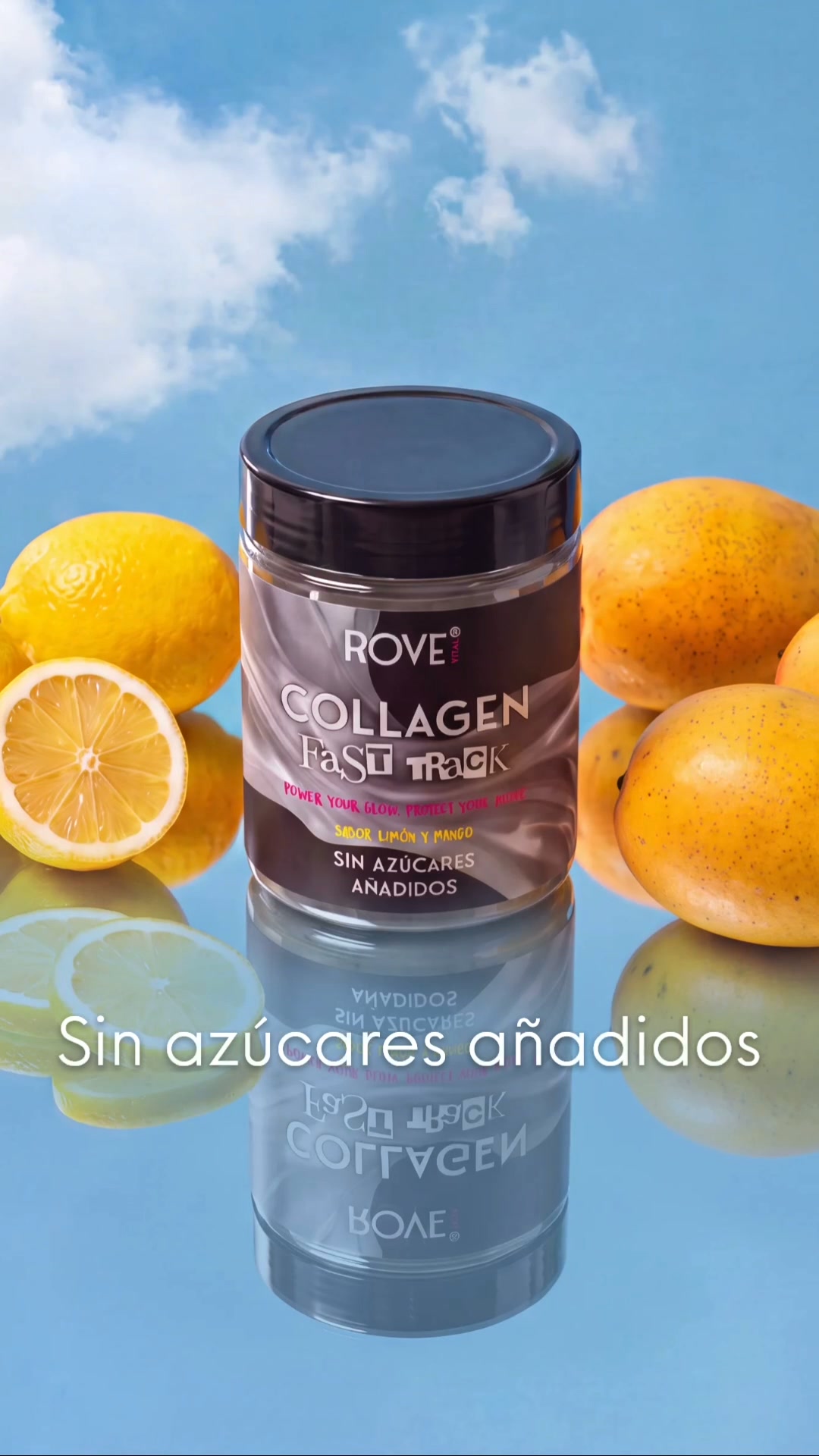 Colágeno con sabor limón y mango