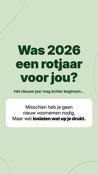 Waarom voornemens februari niet halen