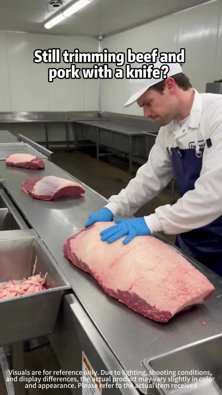Handlicher Fetttrimmer für Rind- & Schweinefleisch