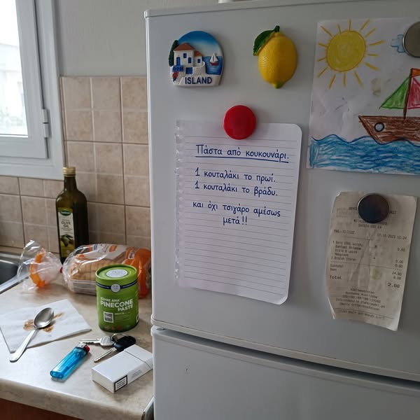 Ένα κουταλάκι το πρωί, ένα το βράδυ