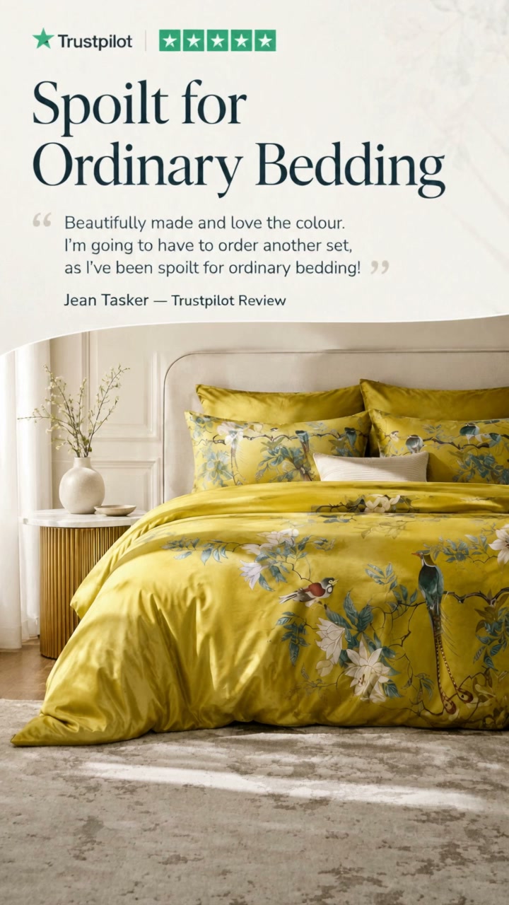 The bedding people order twice