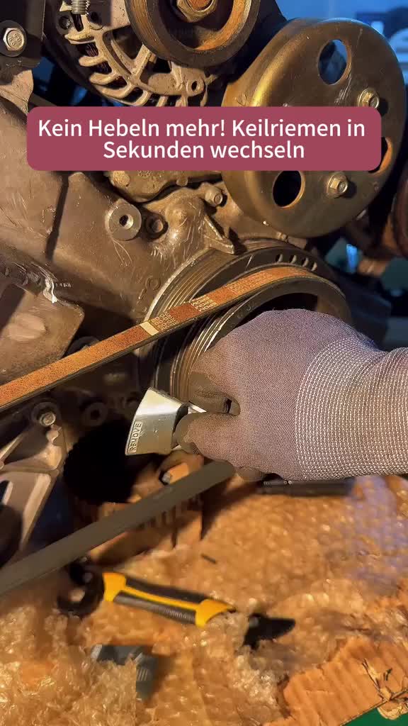 Riemenwechsel einfach gemacht