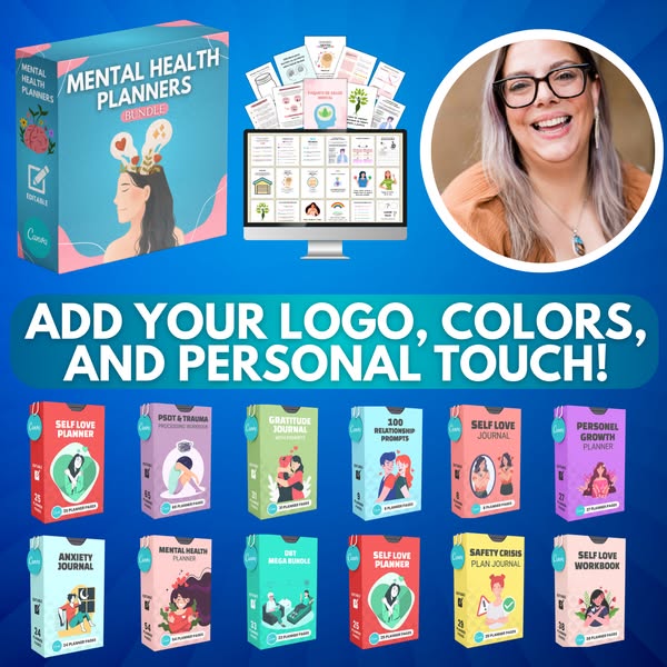 Mental Health Planners Bundle