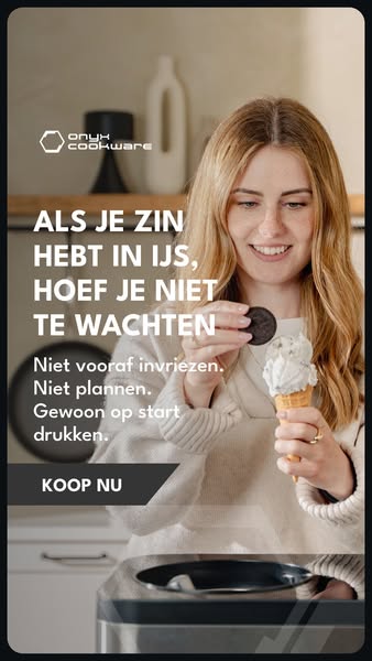 Maak heerlijk ijs zonder wachttijd