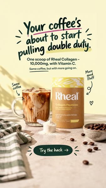 Firmer skin. Just 80p/day