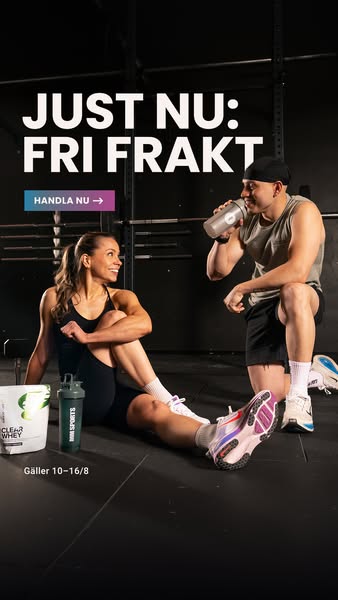Passa på med fri frakt!
