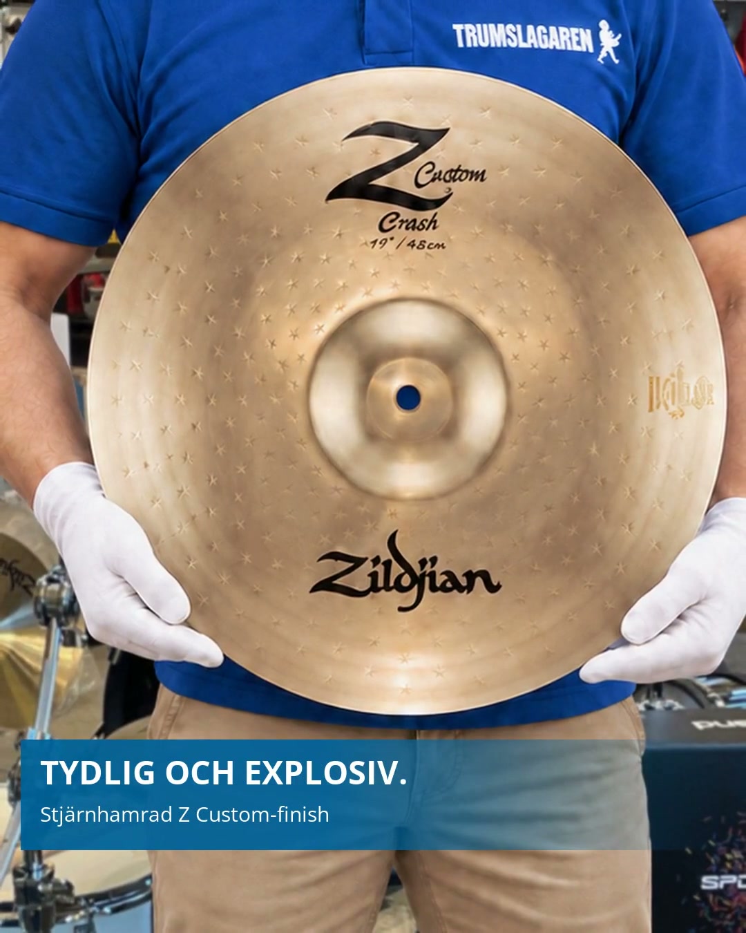 19" Zildjian Z Custom Crash - Brilliant