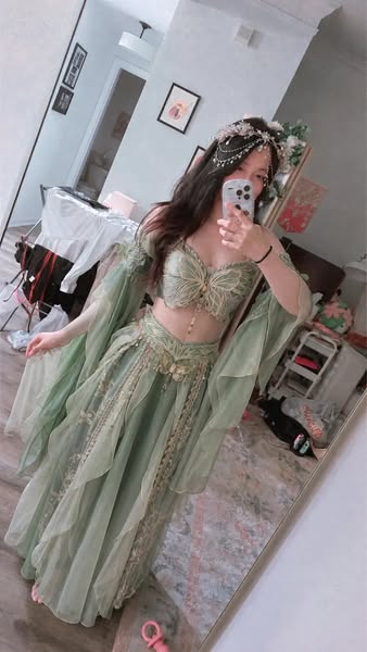 Look at Our Ren Faire Butterfly Dress