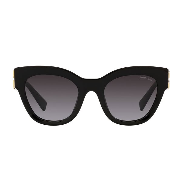 Miu Miu Occhiali da Sole MU01YS 1AB5D1 Nero/Grigio Sfumato Donna
