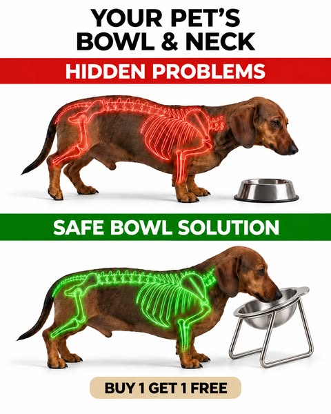 SteelPaw™ Raised Bowl