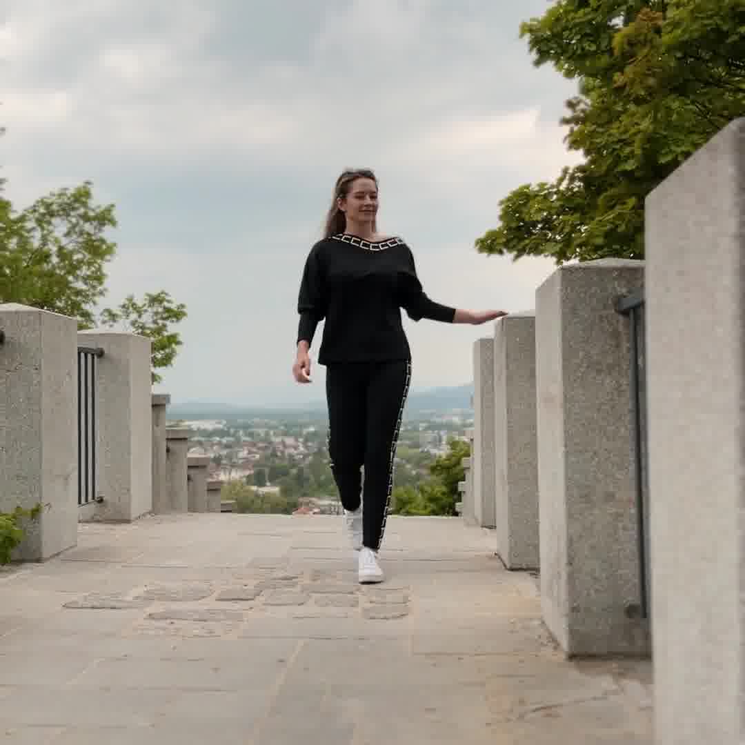 Modny zestaw koszula i spodnie