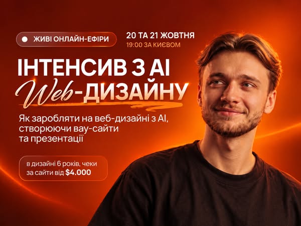 AI Web Designer — Навчись створювати WOW-сайти з AI