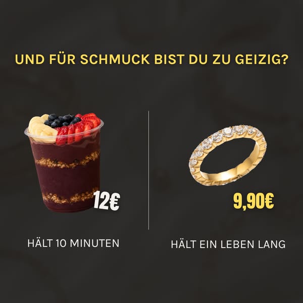 9,90€ pro Schmuckstück