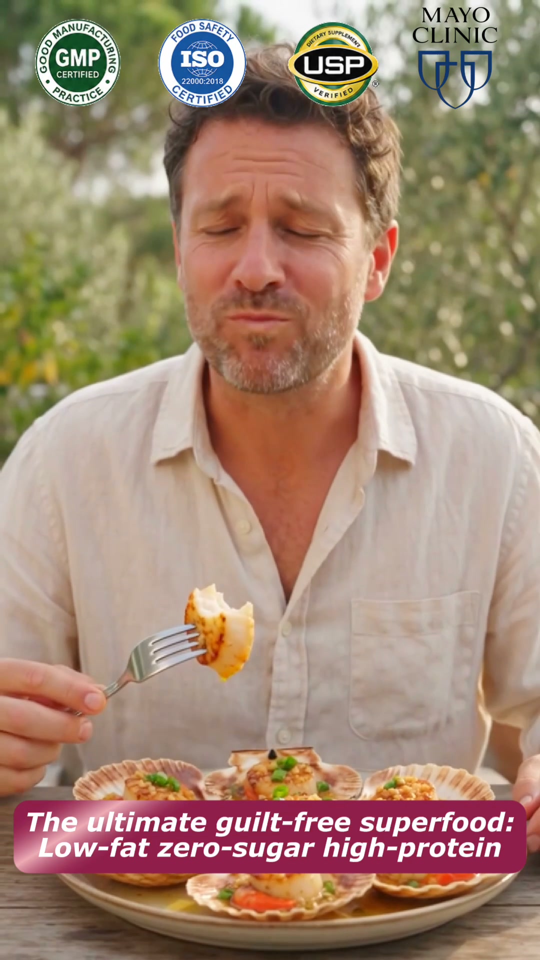Stop settling for ultra-processed junk. Eat real ocean luxury.