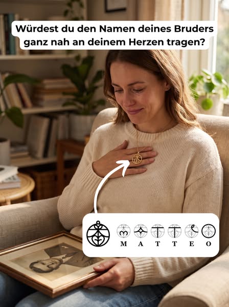 Der Name, der bleibt, nah an Ihrem Herzen
