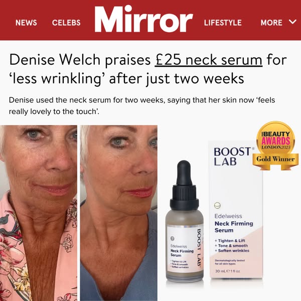 Denise Welch's Go-To Neck Serum