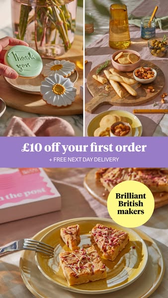 £10 off your first order