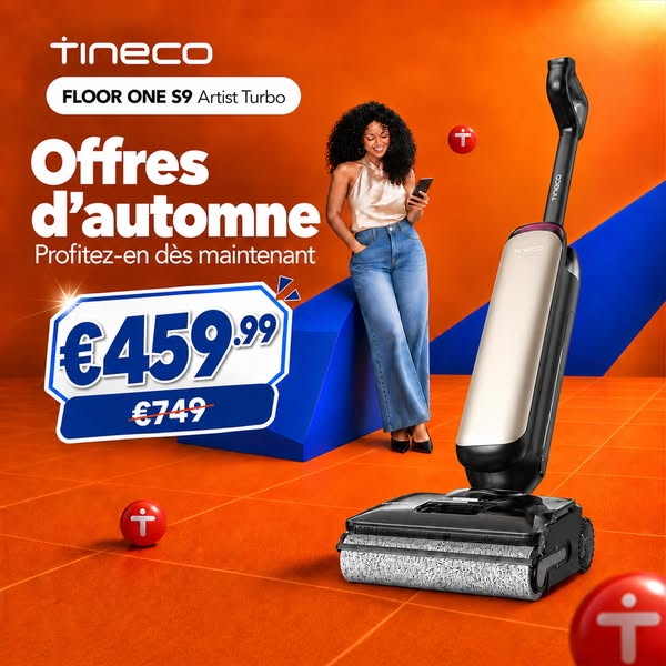 Les offres d’automne Tineco