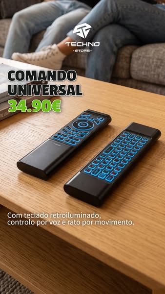 Comando Universal com Teclado