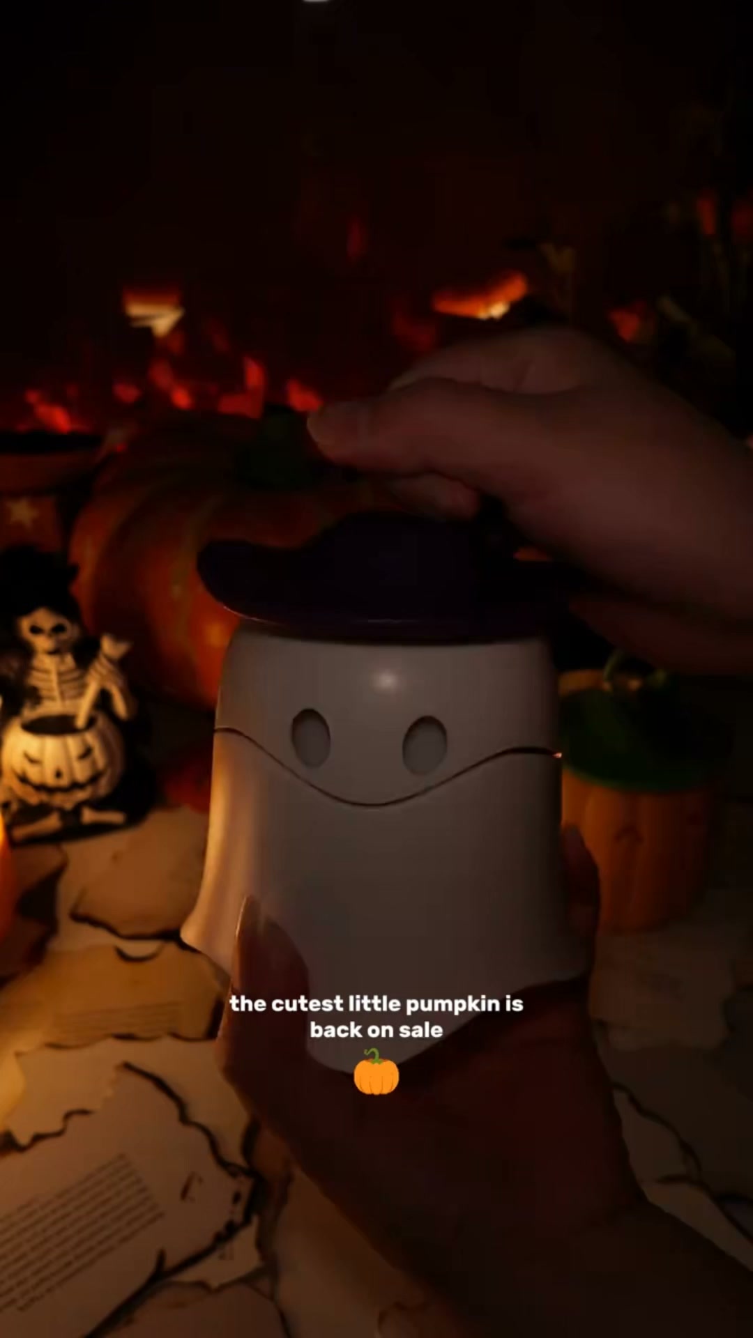 Retractable Pumpkin Lantern