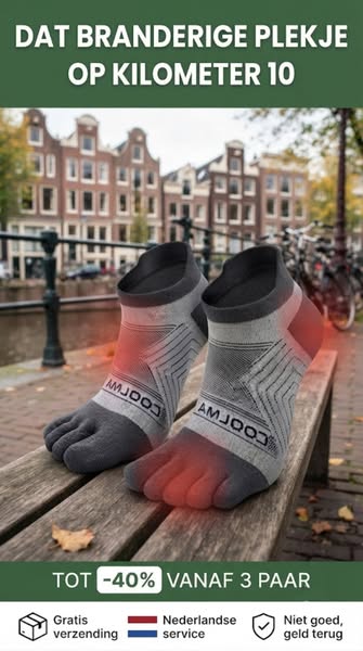 Uw schoenen zijn het probleem niet.