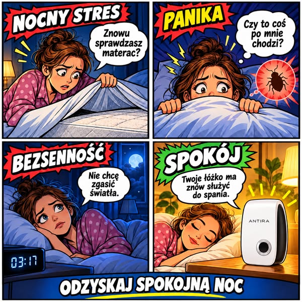 Pluskwy zostają, kiedy gasisz światło.