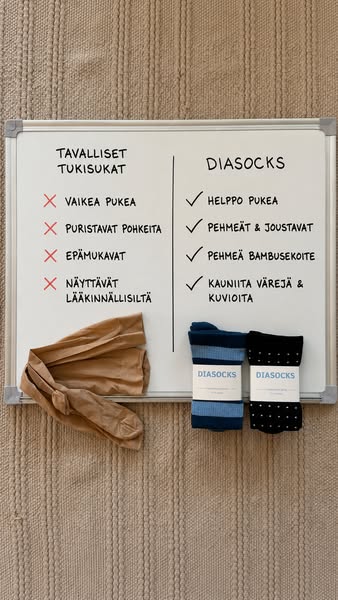 Hyvästit väsyneille jaloille