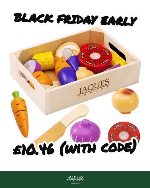 Black Friday Wooden Toys, Games & Puzzle Deals | Jaques of London