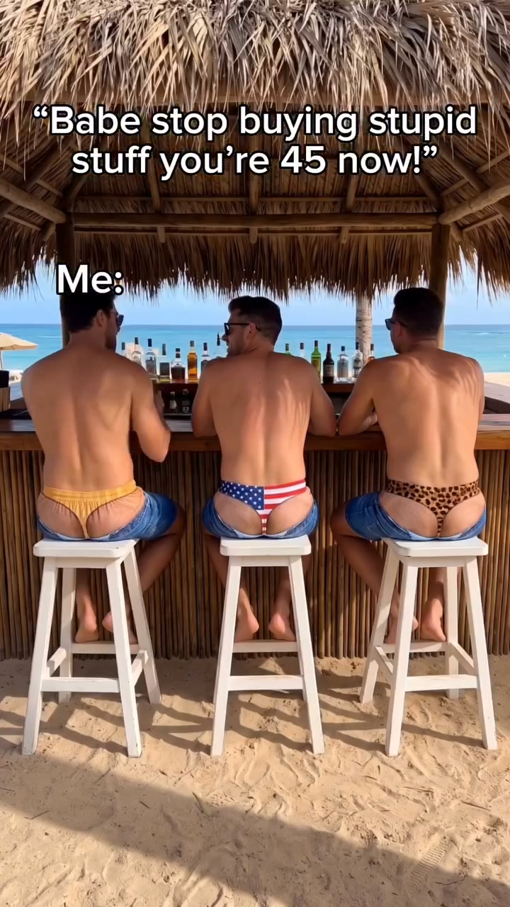 Not your average swim trunks.
