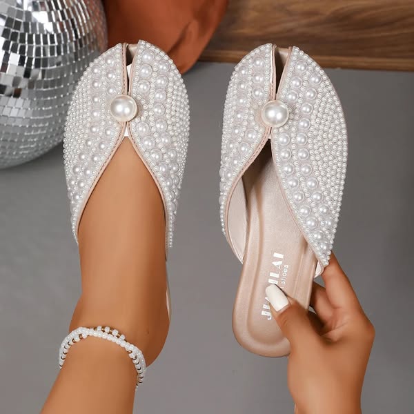 50% Off Pearl Flats!