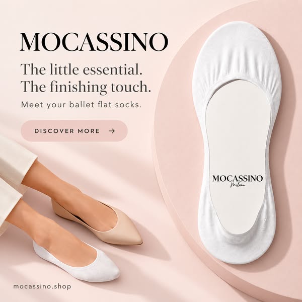 Invisible in Ballet Flats. For Real.