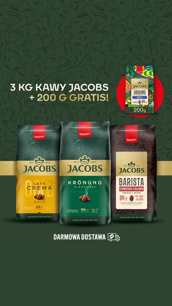 200 g kawy w prezencie!