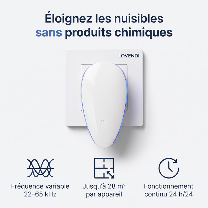Une protection discrète contre les nuisibles