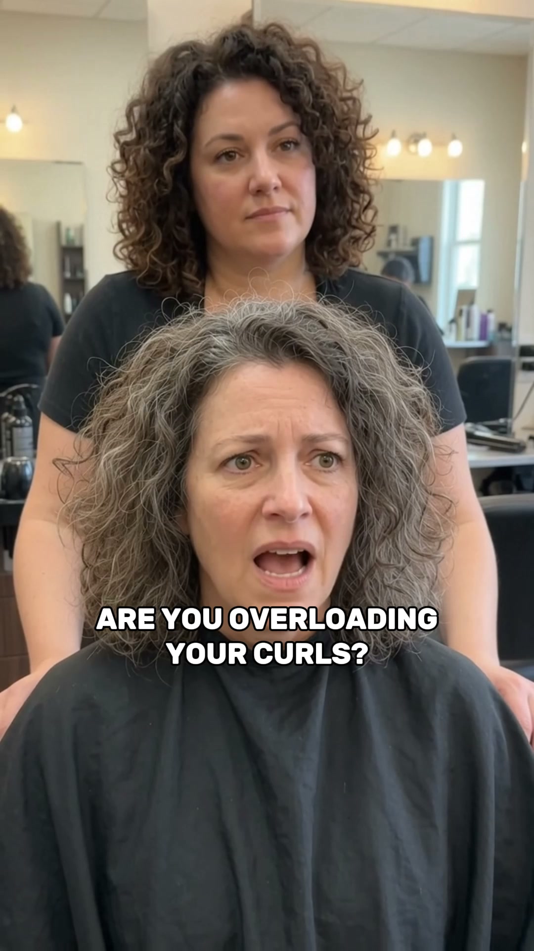 It was never your hair