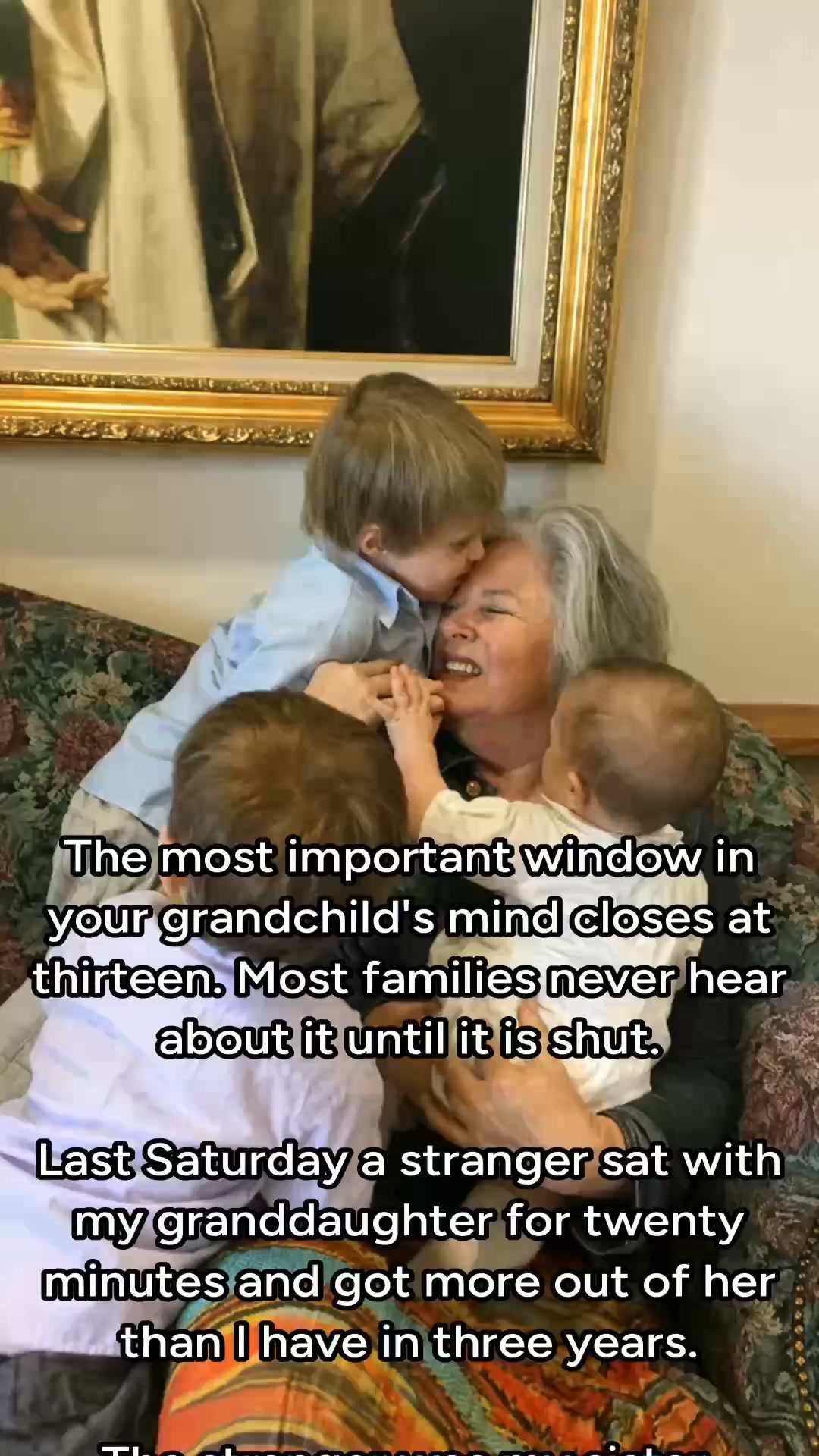 every parent or grandparent should watch this