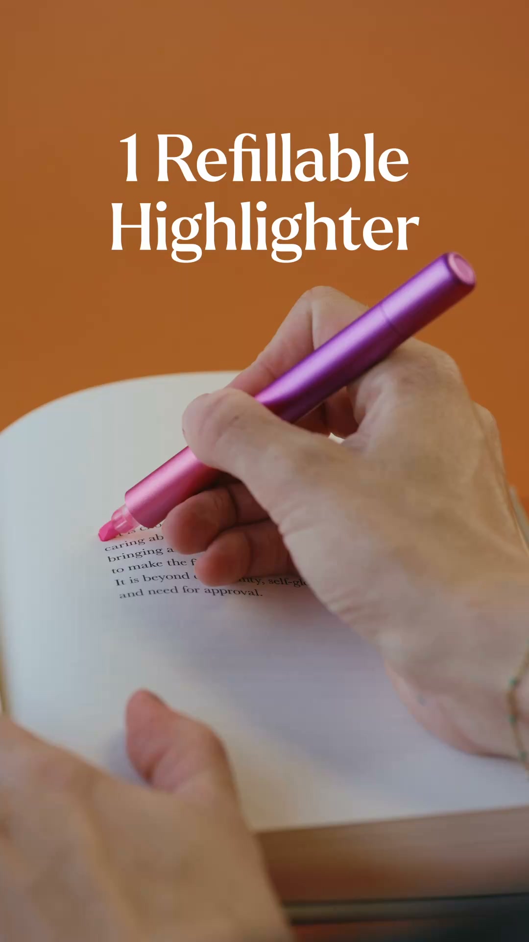 An Infinitely Refillable Highlighter