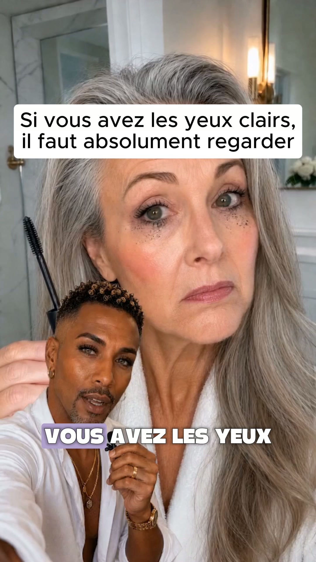 Yeux clairs : le brun était fait pour vous