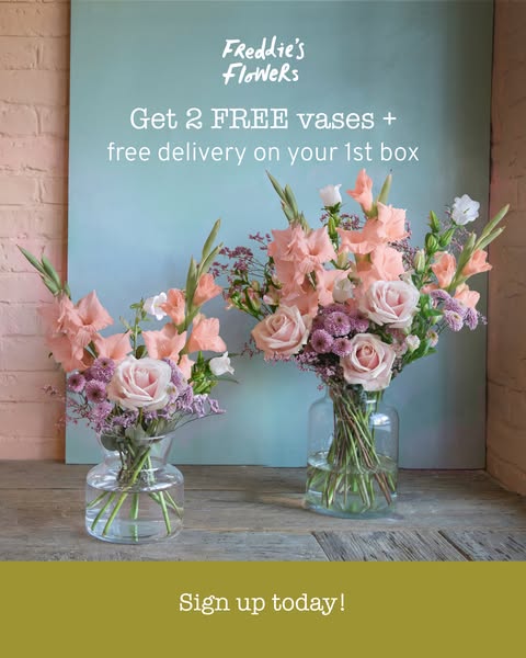 Claim FREE Vase Starter Set