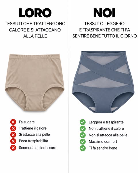 Leggera. Traspirante. Tutto il giorno.