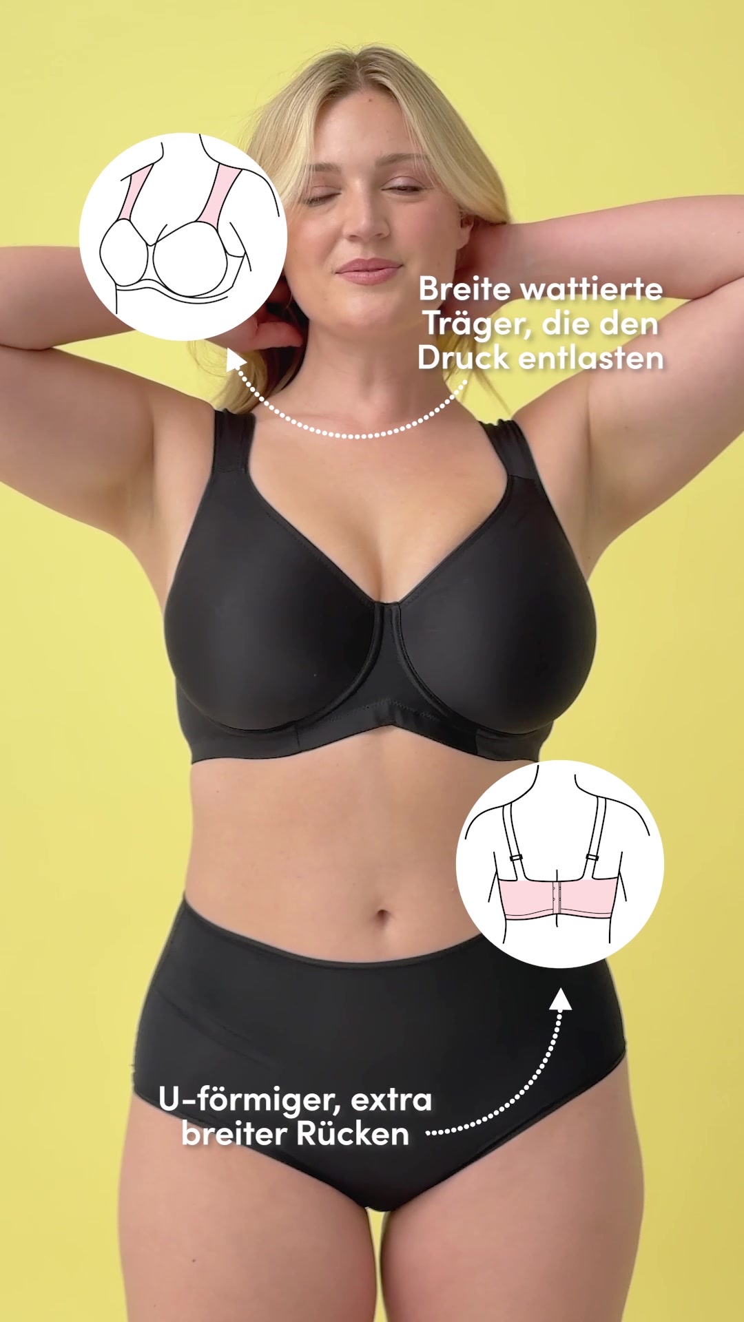 Underwired bra